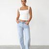 Clothing White Closet Basics Edit | Avi Top (White)