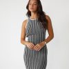 Clothing Lioness Partywear | Blissful Maxi Dress (Ivory Stripe) - By Lioness