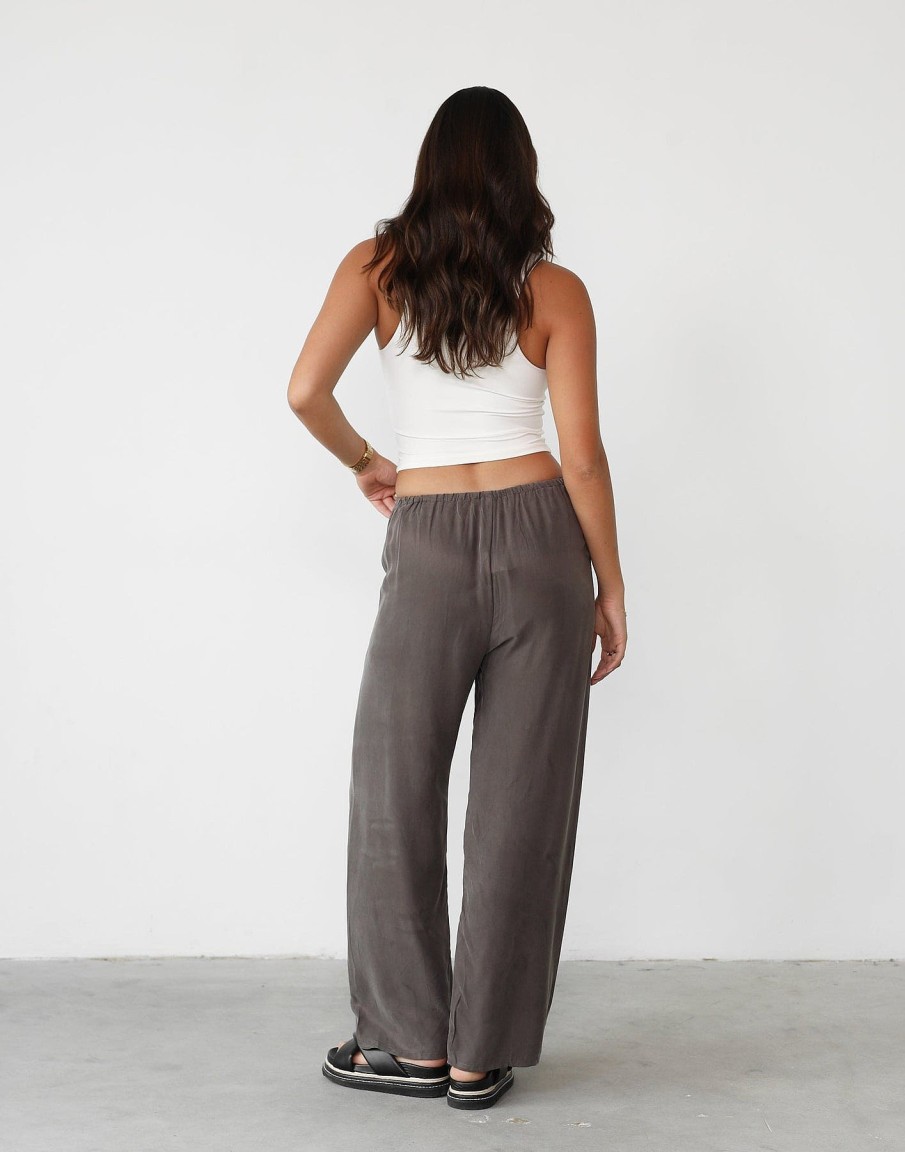 Clothing White Closet Pants | Elska Pants (Warm Grey)