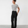 Clothing Q-Trend Basics Edit | Francine Pants (Black)