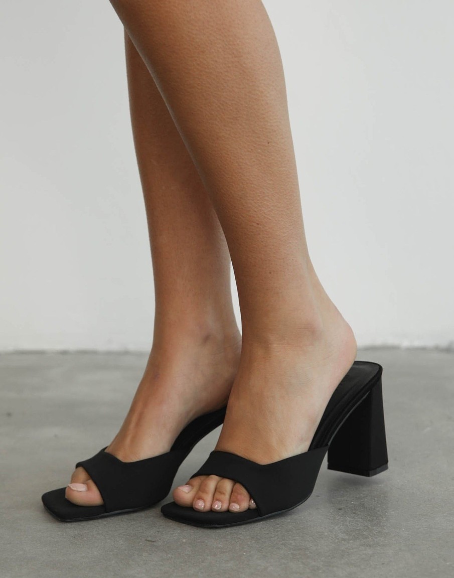 Shoes Billini | Westley Heels (Black Neoprene) - By Billini