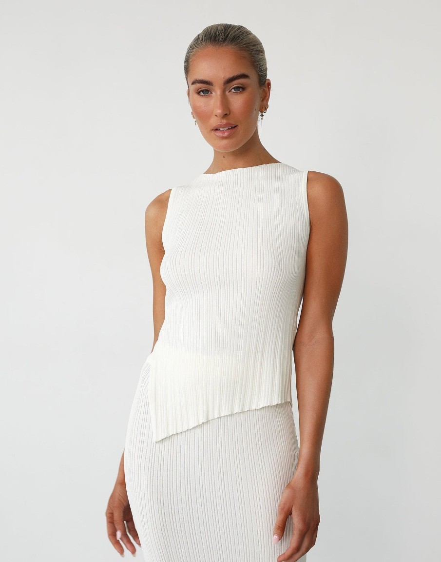 Clothing Qtrend | Kienna Top (White)