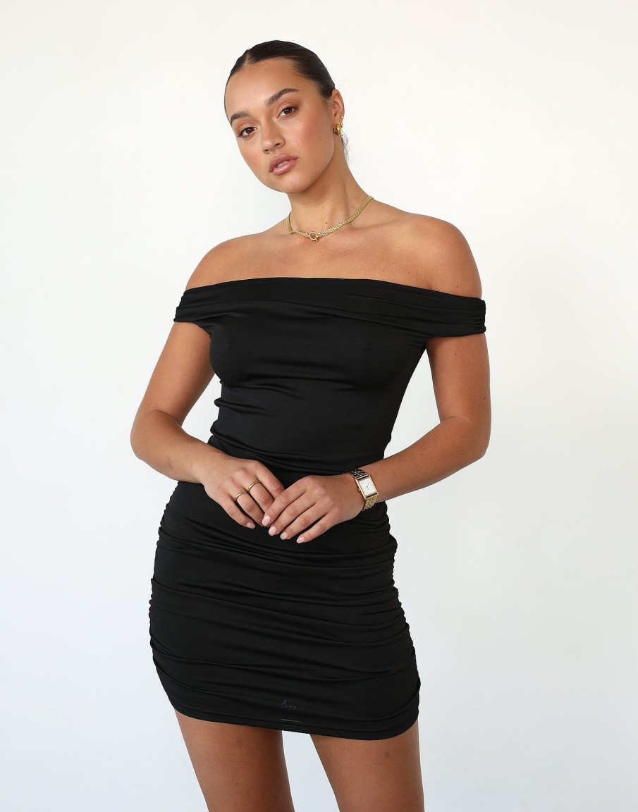 Clothing Into Partywear | Avery Mini Dress (Black)