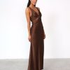 Clothing Lioness Maxi Dresses | Dakota Maxi (Chocolate) - By Lioness