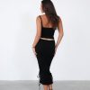 Clothing Pink Diamond Partywear | Lexi Maxi Skirt (Black)