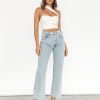 Clothing Charcoal Clothing Crop Tops | Alani Top (White)