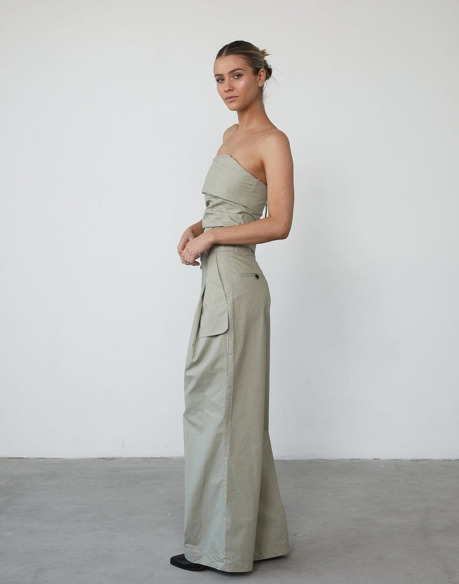 Clothing Lioness Pants | Smokeshow Pant (Sage) - By Lioness