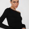 Clothing Alive Girl Basics Edit | Laylah Long Sleeve Top (Black)