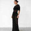 Clothing Pink Diamond Maxi Dresses | Phoemela Maxi Dress (Black)