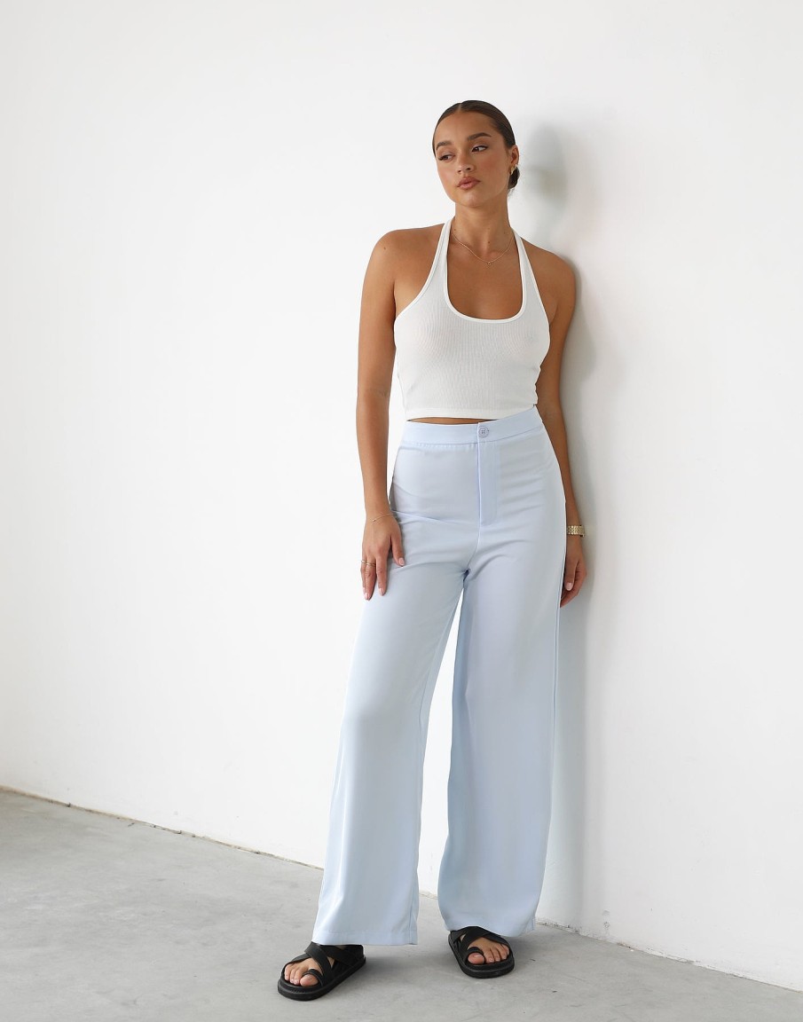 Clothing QTrend Partywear | Ainaz Pants (Sky)