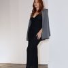 Clothing Charcoal Clothing Maxi Dresses | Ricochet Mesh Maxi Dress (Black)