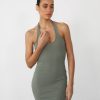 Clothing Pink Diamond Maxi Dresses | Eve Maxi Dress (Olive)