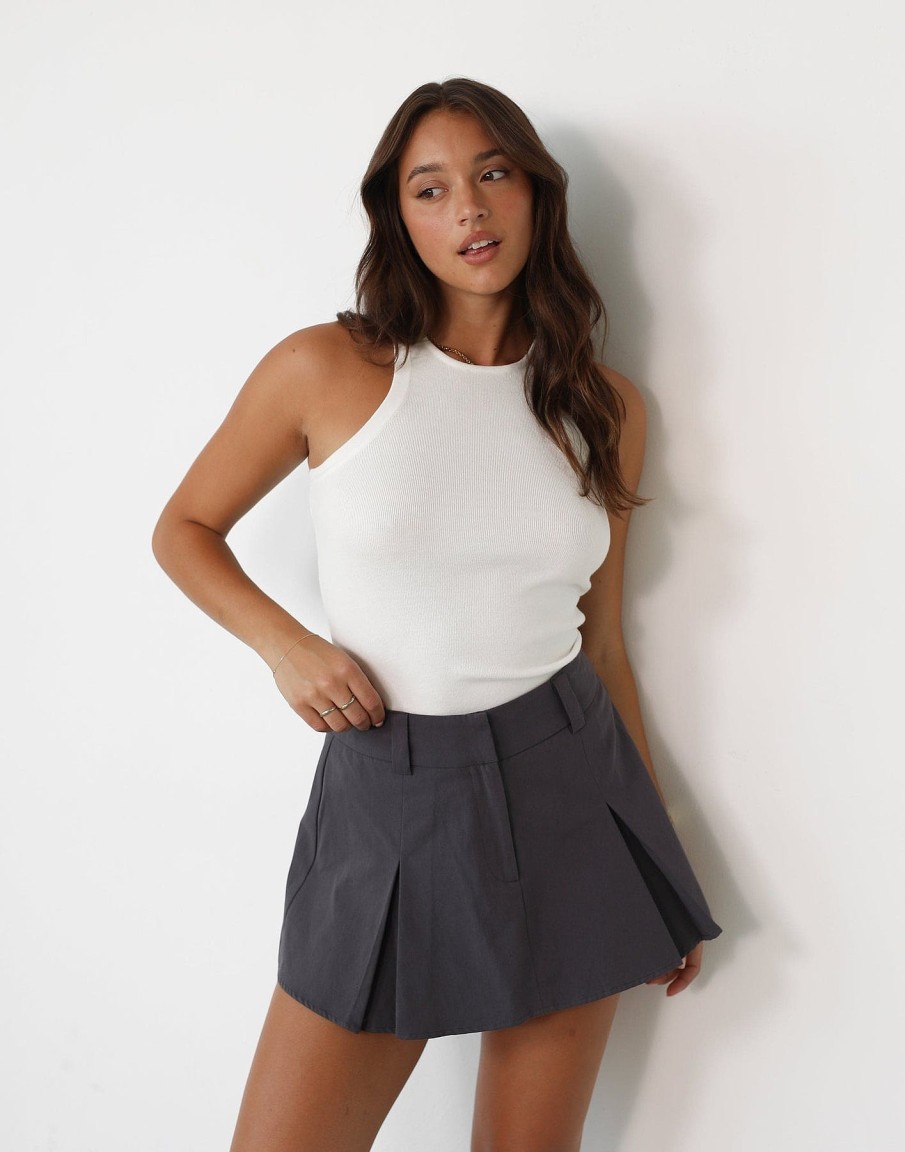 Clothing Paper Heart Basics Edit | Sindi Top (White)