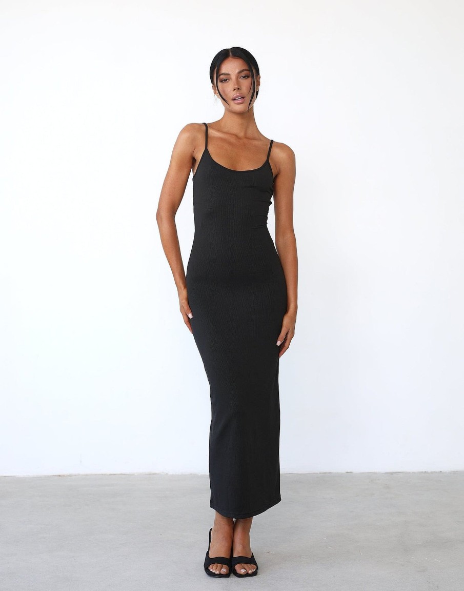 Clothing Luvalot Maxi Dresses | Joan Maxi Dress (Black)