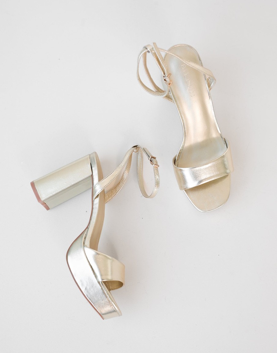 Shoes Billini | Zaina Heels (Gold Metallic) - By Billini