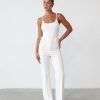 Clothing Q-Trend Workwear | Francine Pants (White)