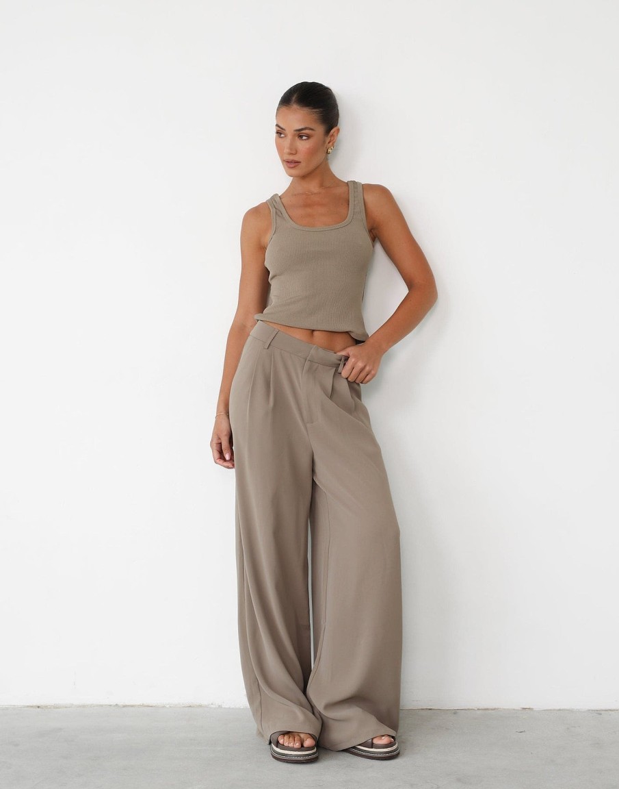 Clothing QTrend Basics Edit | Laia Top (Beige)