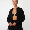 Clothing Paper Heart Partywear | Ria Long Sleeve Shirt (Black)