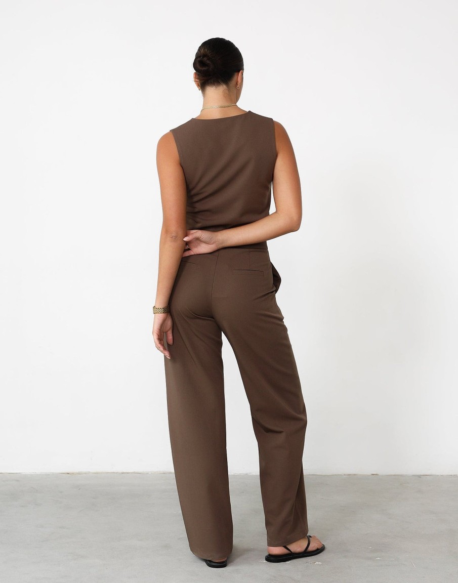 Clothing Charcoal Clothing Workwear | Enfilade Pants (Coffee)