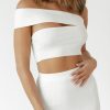 Clothing Shareen Crop Tops | Paterson Crop Top (White)