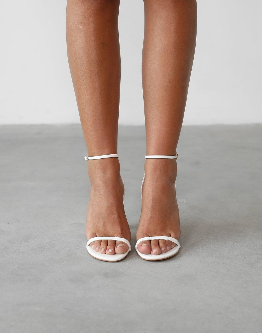 Shoes Billini | Tabatha Heels (White Patent) - By Billini