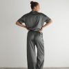 Clothing Charcoal Clothing Basics Edit | Martha Pants (Slate)