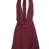 Clothing Charcoal Clothing Partywear | Kyeesha Mini Dress (Plum)