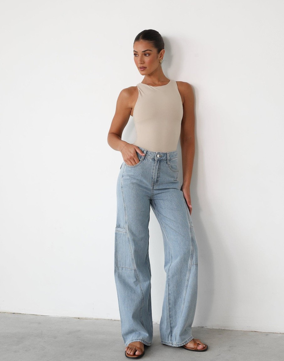 Clothing QTrend Basics Edit | Kasra Jeans (Blue Denim)