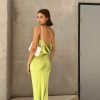 Clothing Charcoal Clothing Maxi Dresses | Ceclia Maxi Dress (Green)