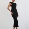 Clothing Luvalot Partywear | Skylah Maxi Dress (Black)