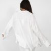 Clothing CHARCOAL CLOTHING Partywear | Ranna Long Sleeve Shirt (White)