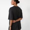 Clothing Charcoal Clothing Shirts + Blouses | Luca Oversized Tee (Slate)