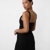 Clothing Charcoal Clothing Partywear | Bacalar Mini Dress (Black)