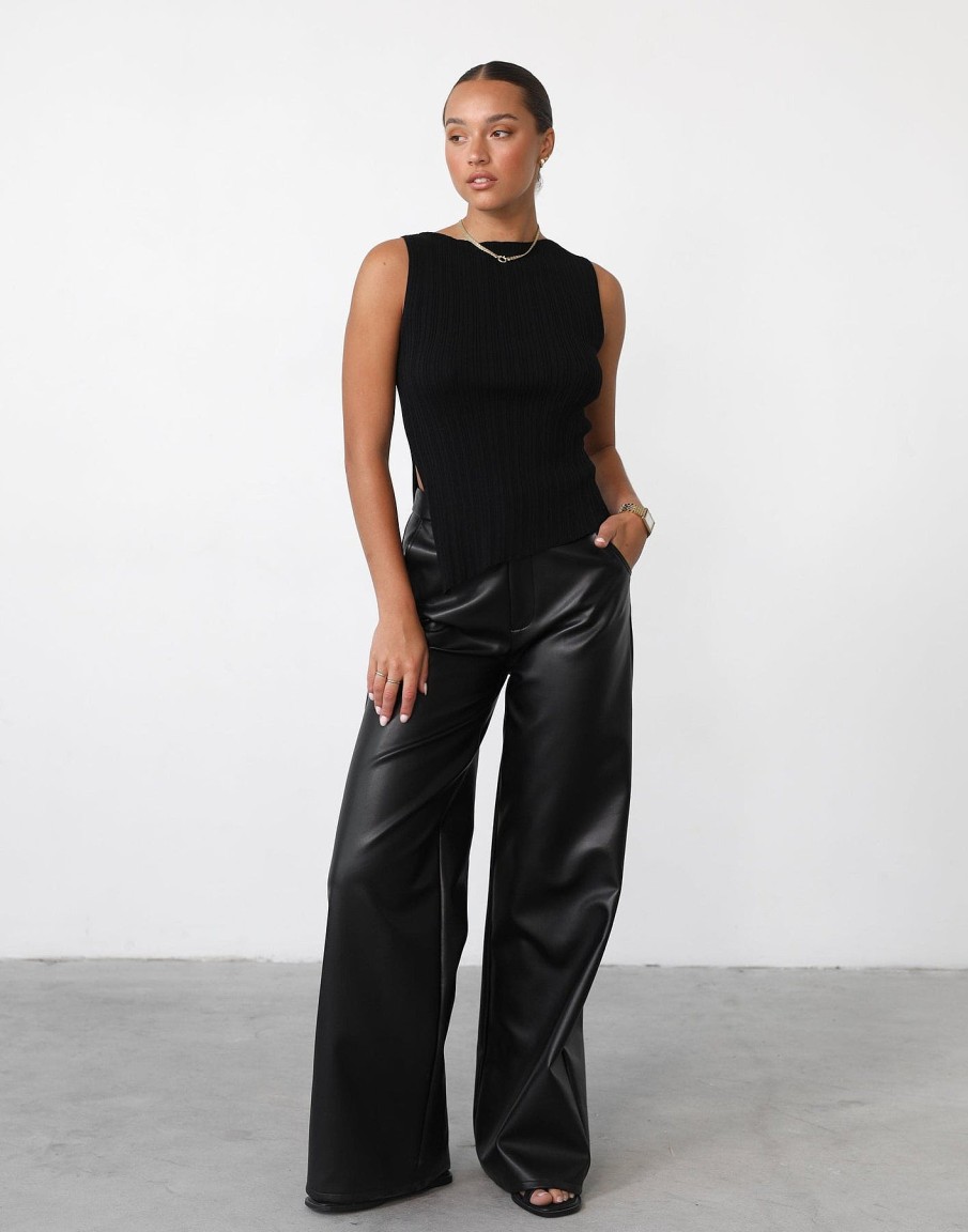 Clothing Qtrend | Kienna Top (Black)