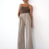 Clothing Charcoal Clothing Workwear | Malakai Pants (Beige)