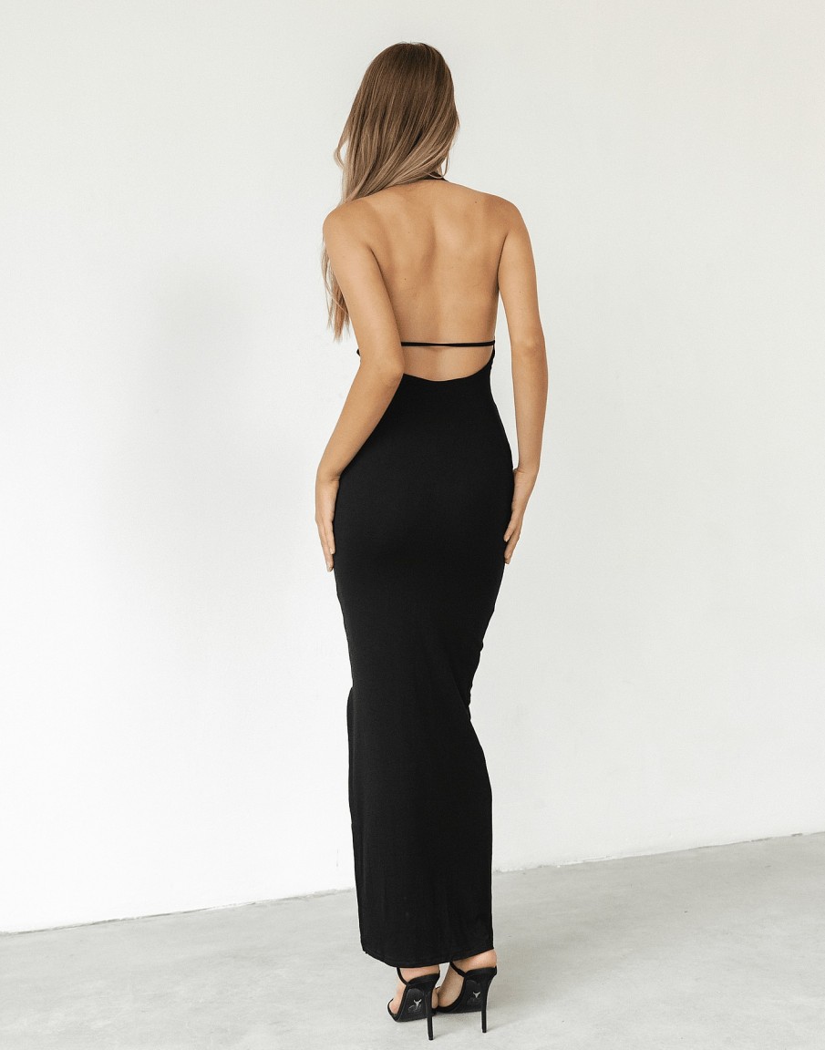 Clothing Luvalot Maxi Dresses | Valetta Maxi Dress (Black)