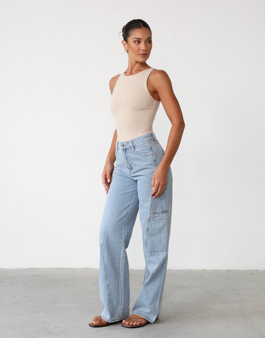 Clothing QTrend Basics Edit | Kasra Jeans (Blue Denim)