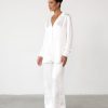 Clothing QTrend Shirts + Blouses | Evann Shirt (White)