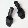 Shoes Therapy | Luxe Heels (Black Smooth Pu) - By Therapy