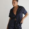 Clothing Charcoal Clothing Shirts + Blouses | Martha Shirt (Navy)