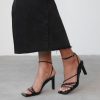 Shoes Billini | Denise Heels (Black Crinkle Print) - By Billini