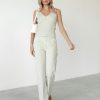 Clothing Lioness Basics Edit | Fountain Tailored Pant (Beige) - By Lioness