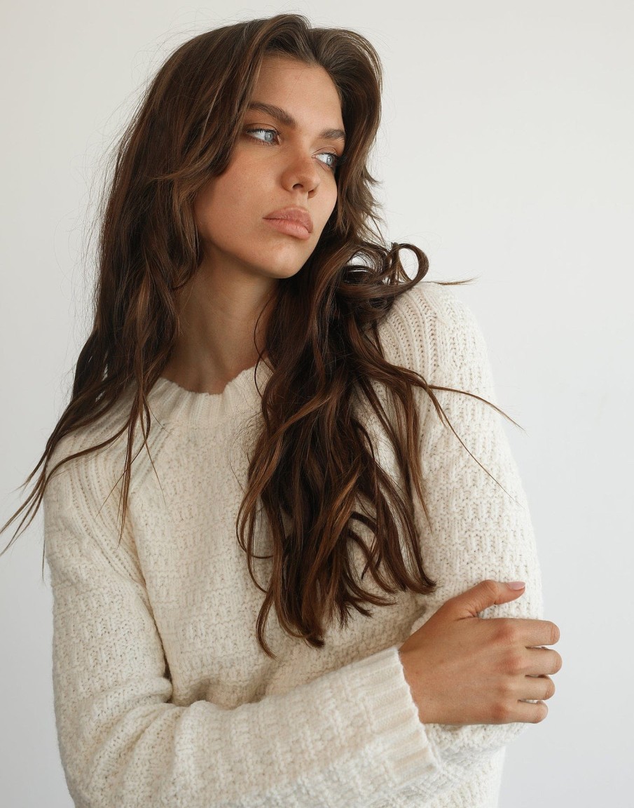 Clothing Desire Knitwear | Sivan Sweater (Cream)