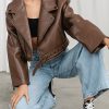 Clothing Lioness Jackets + Coats | Staten Island Jacket (Brown) - By Lioness