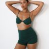 Clothing Charcoal Clothing Swim Tops | Starboard Balconette Bikini Top (Lake Green)