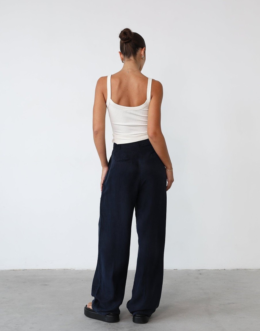 Clothing White Closet Workwear | Ranna Pants (Ink)