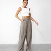 Clothing Charcoal Clothing Crop Tops | Kayce Crop Top (White)