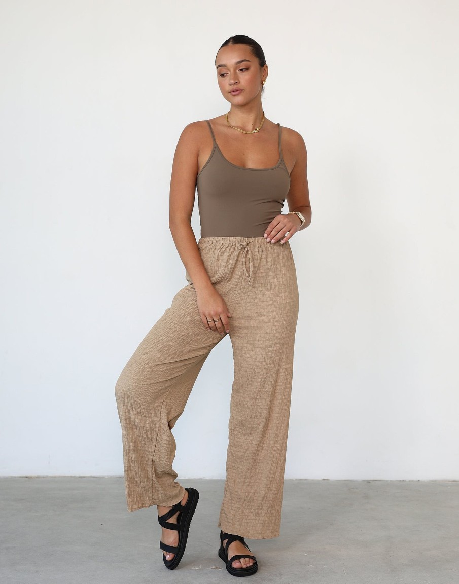 Clothing White Closet Pants | Malti Pants (Tan)