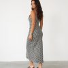 Clothing White Closet Midi Dresses | Amma Midi Dress (Geo Print)