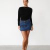 Clothing Qtrend Basics Edit | Sera Long Sleeve Top (Black)